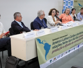 Abertura do Seminário Internacional América Latina e Caribe e territórios em movimento nas relações Norte-Sul e Sul-Sul
